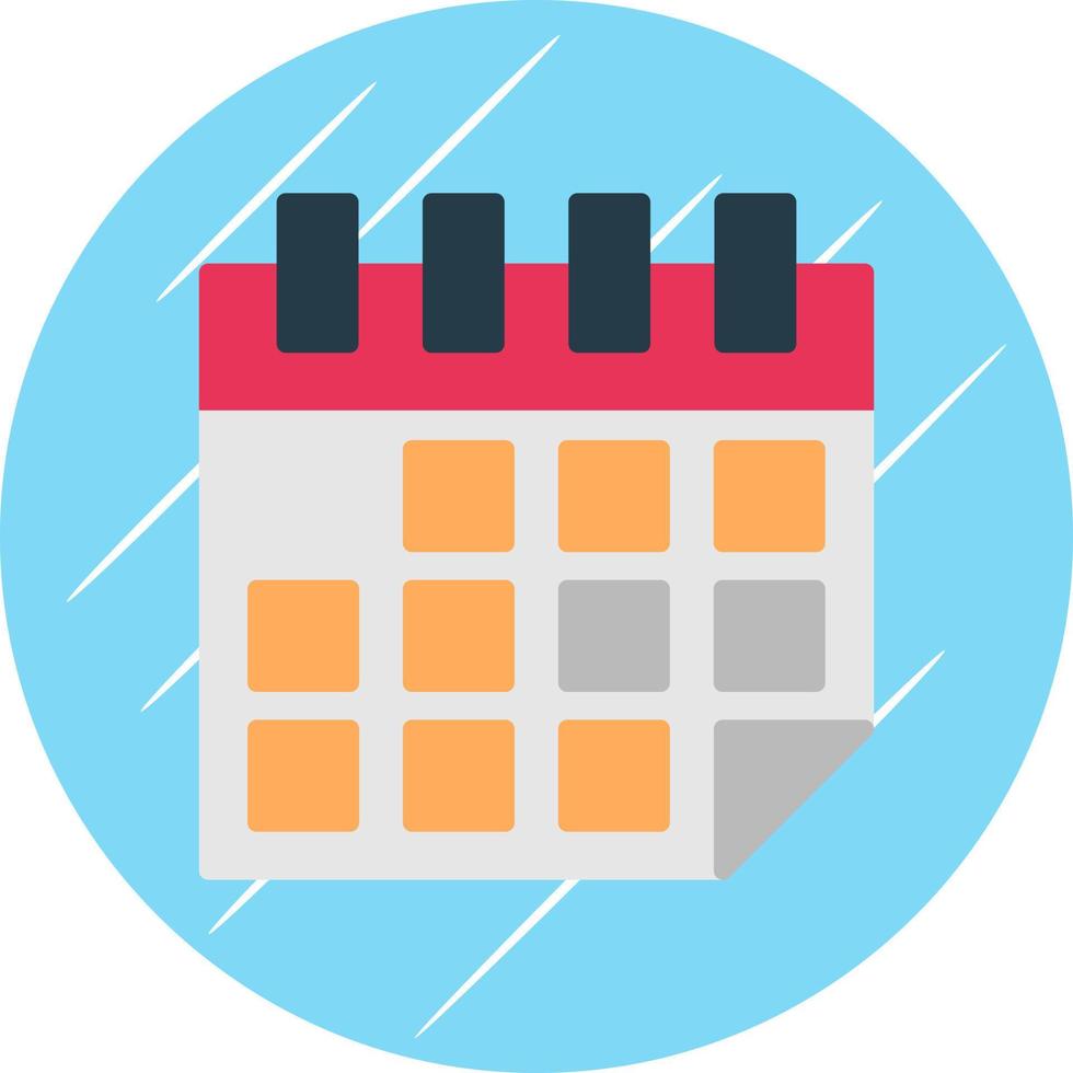 diseño de icono de vector de calendario