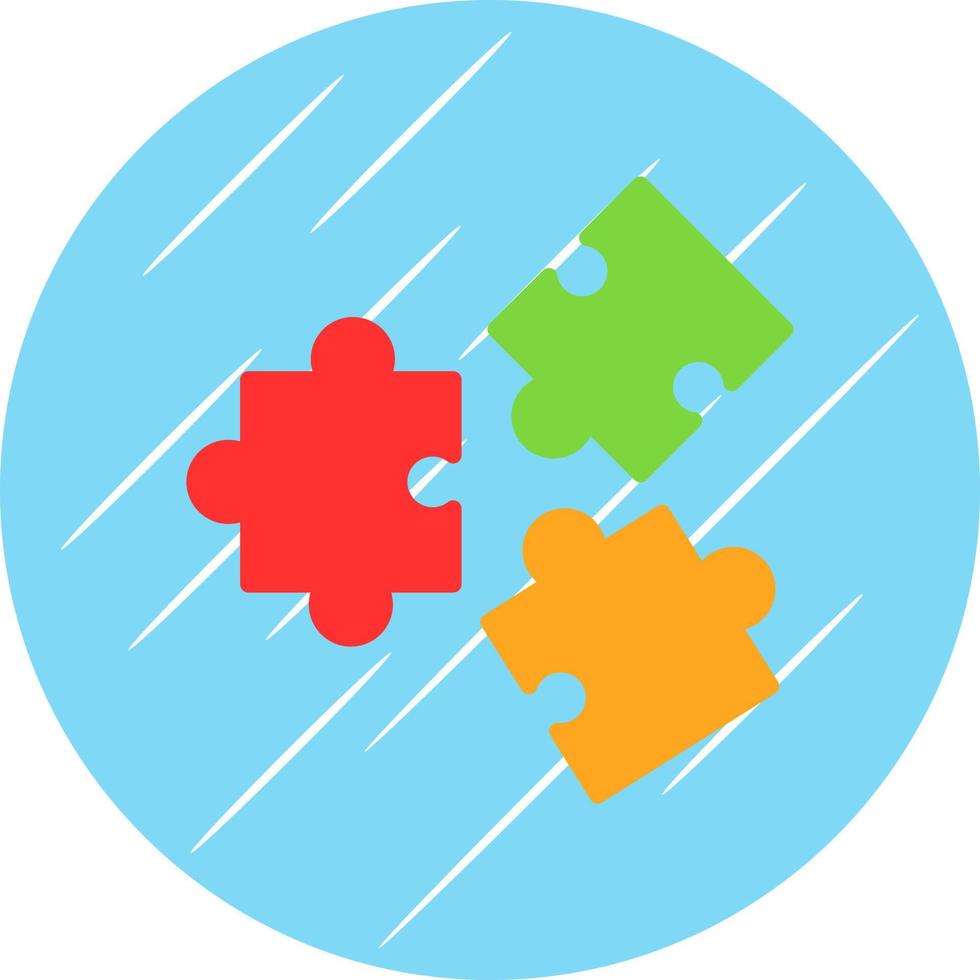 Puzzle Vector Icon Design