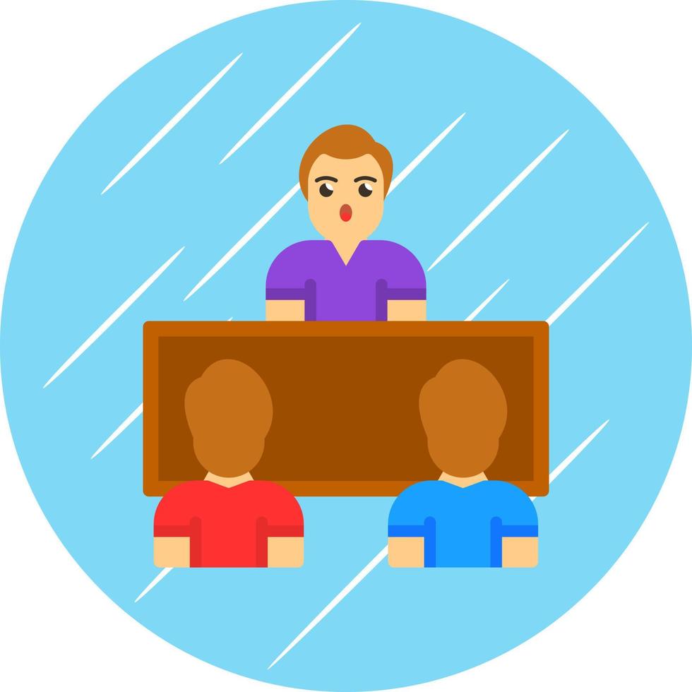 Conference Vector Icon Design