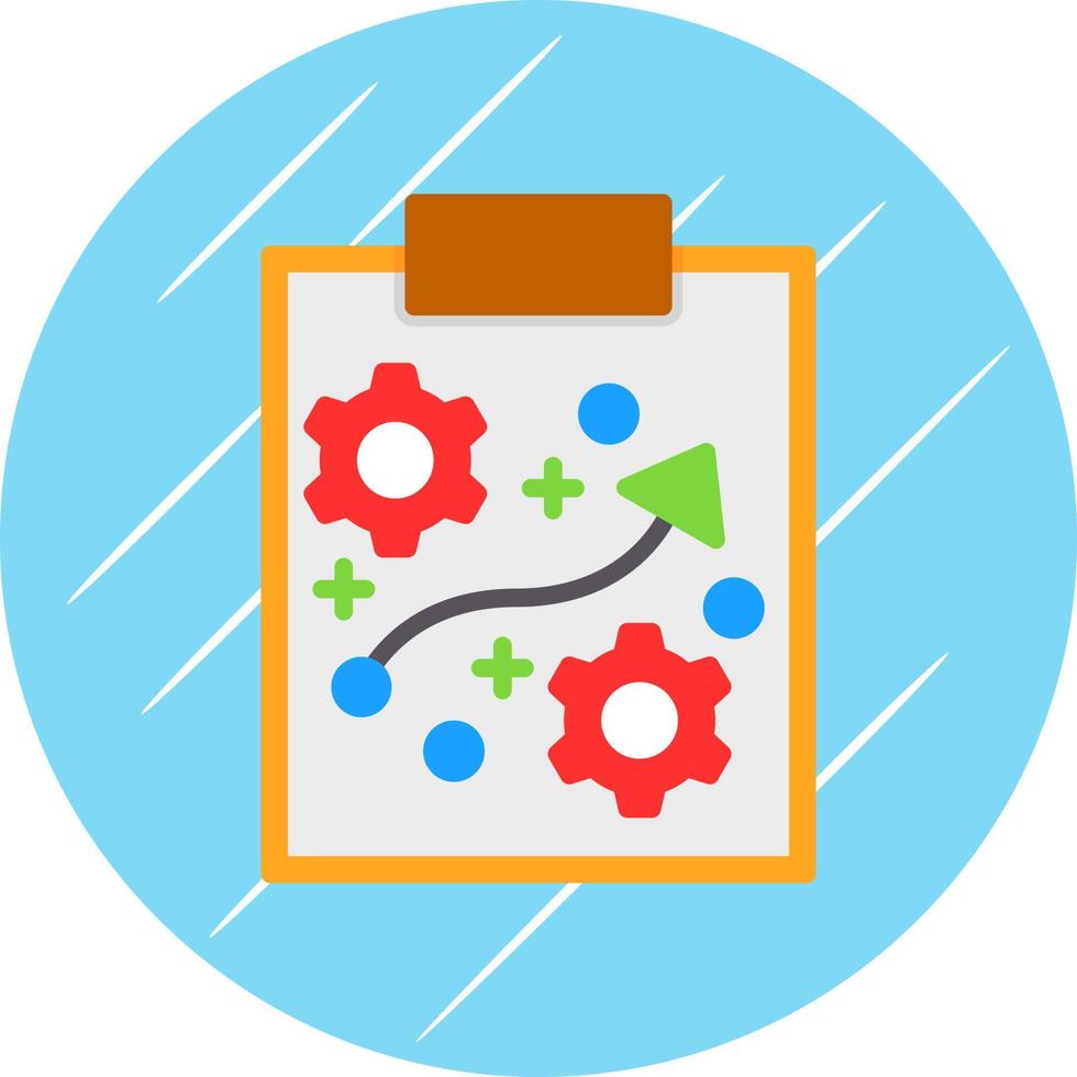 diseño de icono de vector de estrategia