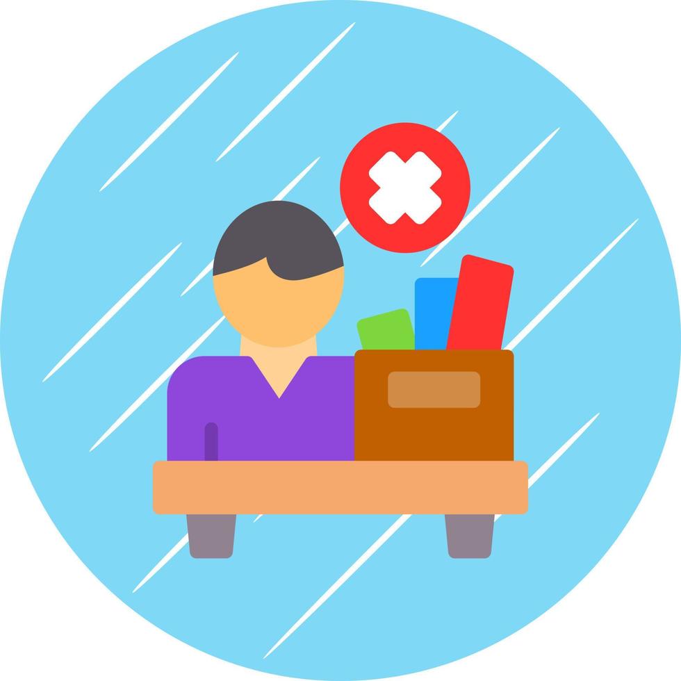 Fired Vector Icon Design