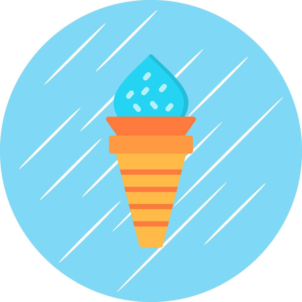 Ice Cream Vector Icon Design