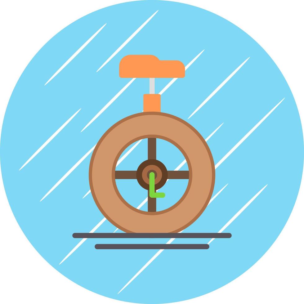 Monocycle Vector Icon Design
