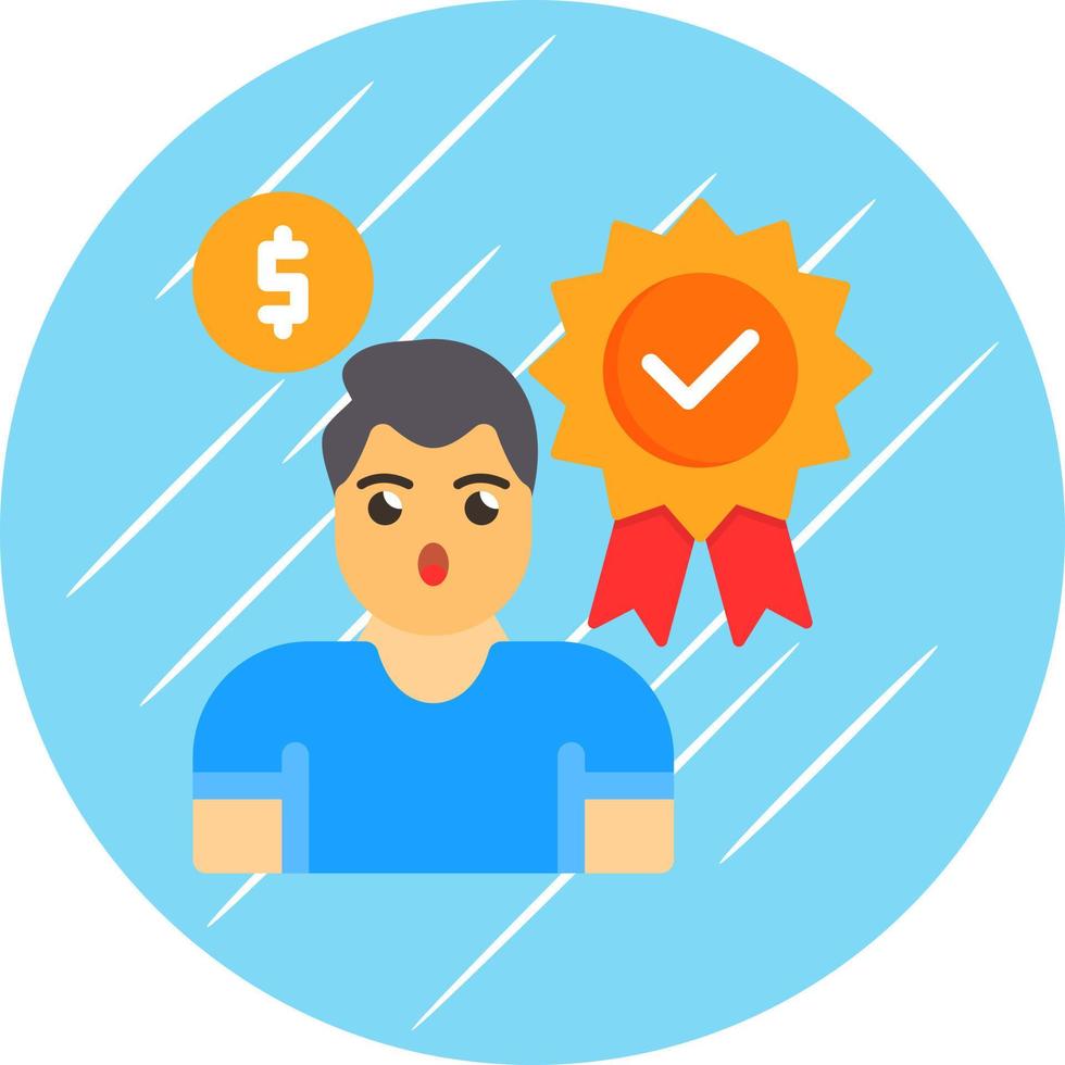 diseño de icono de vector de beneficios