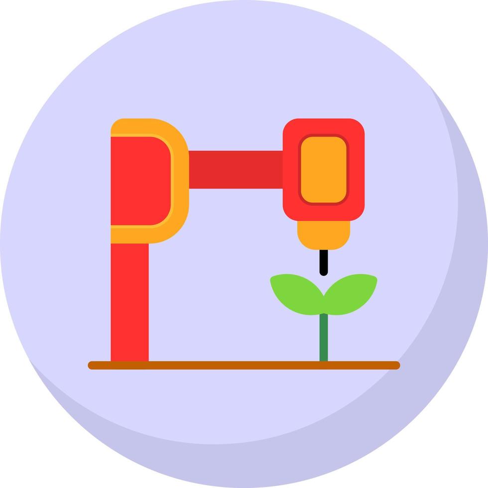 Bioprinting Vector Icon Design