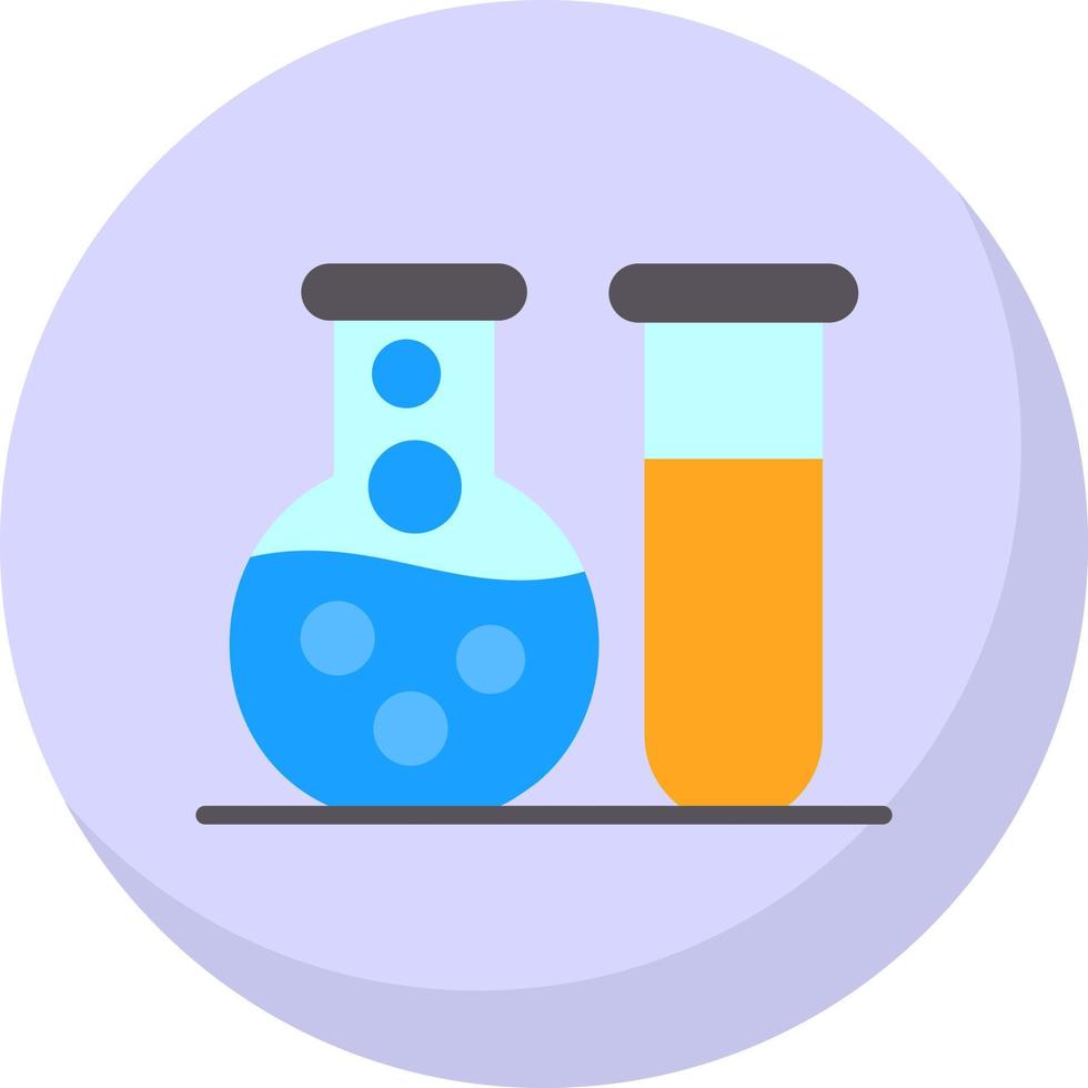 Chemical Laboratory Vector Icon Design