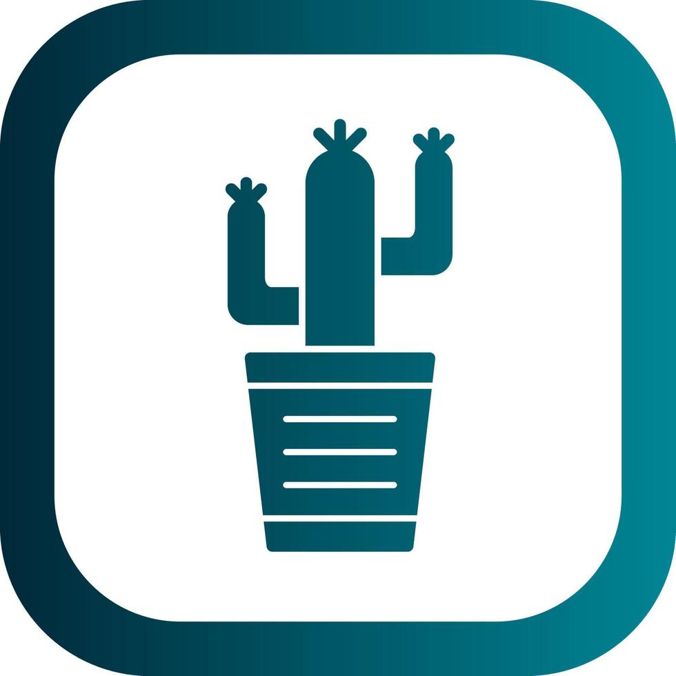 Cactus Vector Icon Design