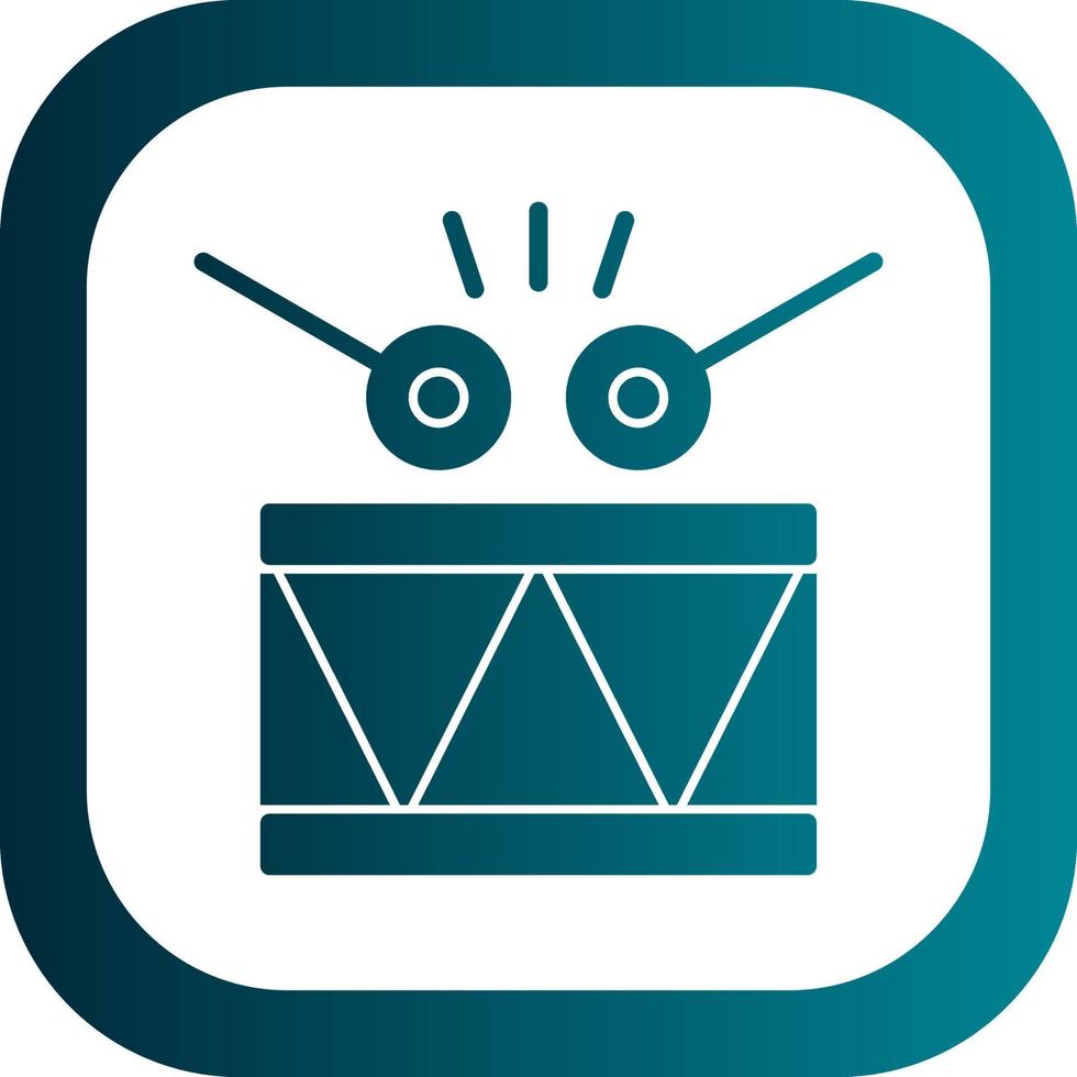 Drum Vector Icon Design