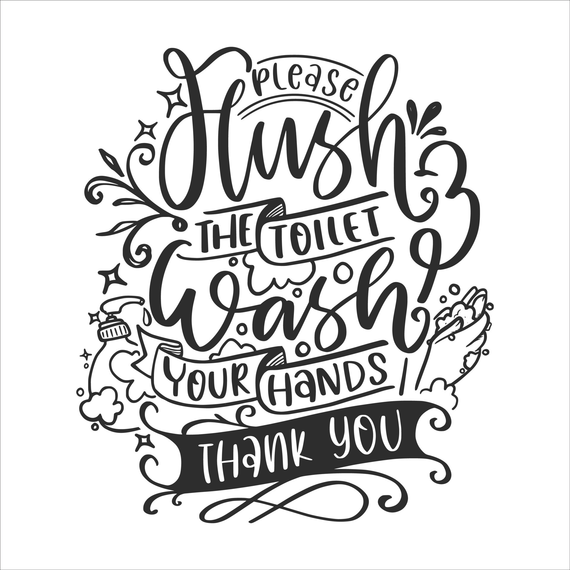 Funny Bathroom Lettering Quotes Inspirational For Printable Poster Funny Bathroom Lettering Quotes Inspirational For Printable Poster