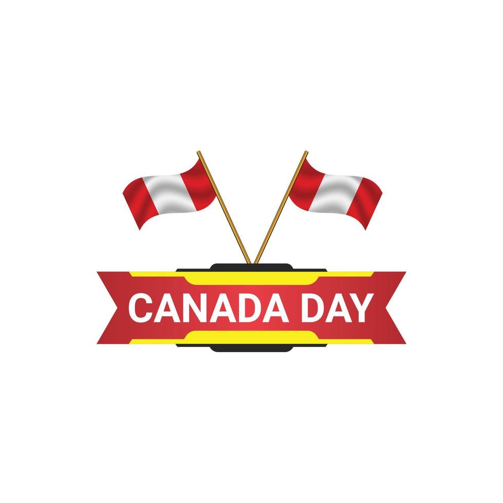 Canadá día vector
