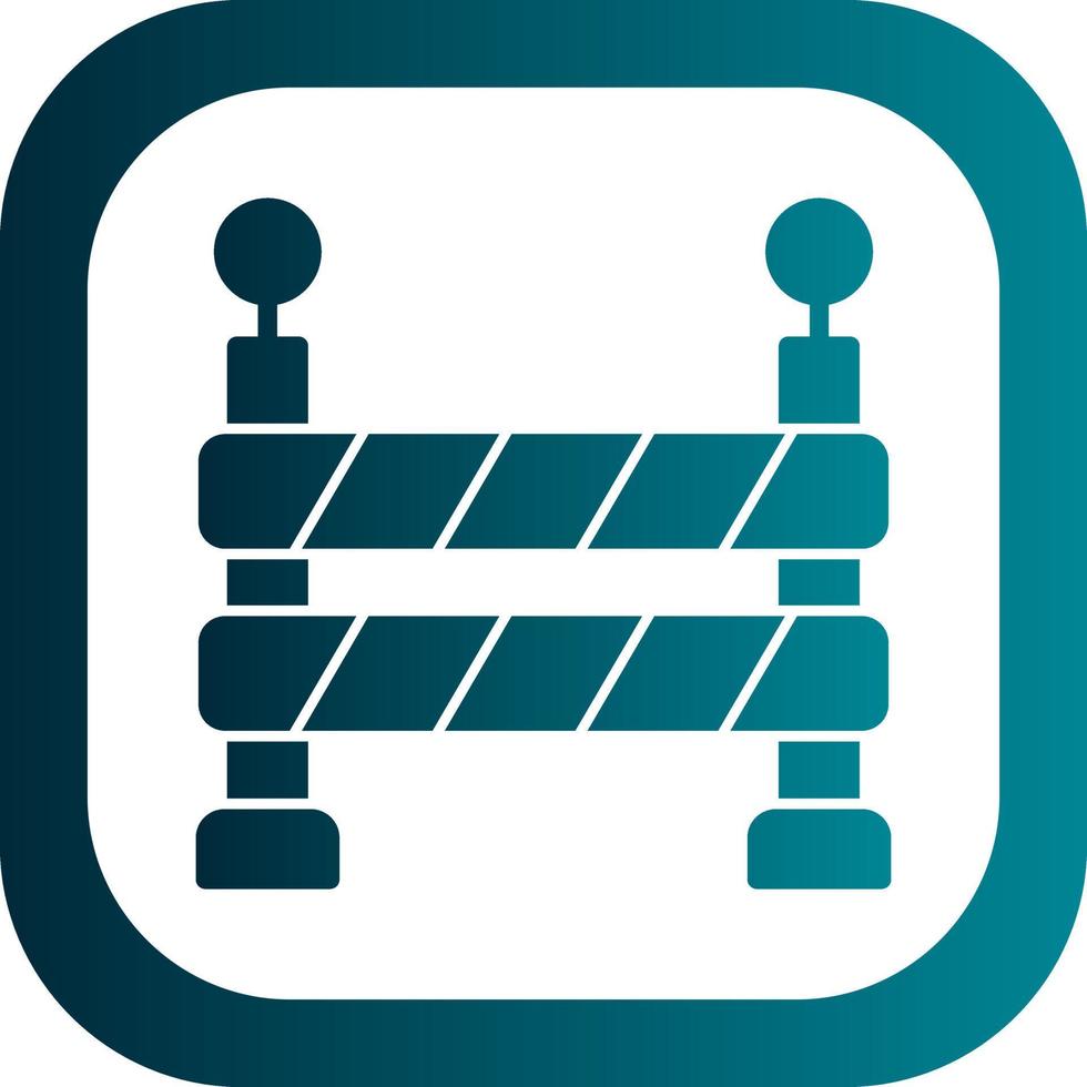 Barrier Vector Icon Design