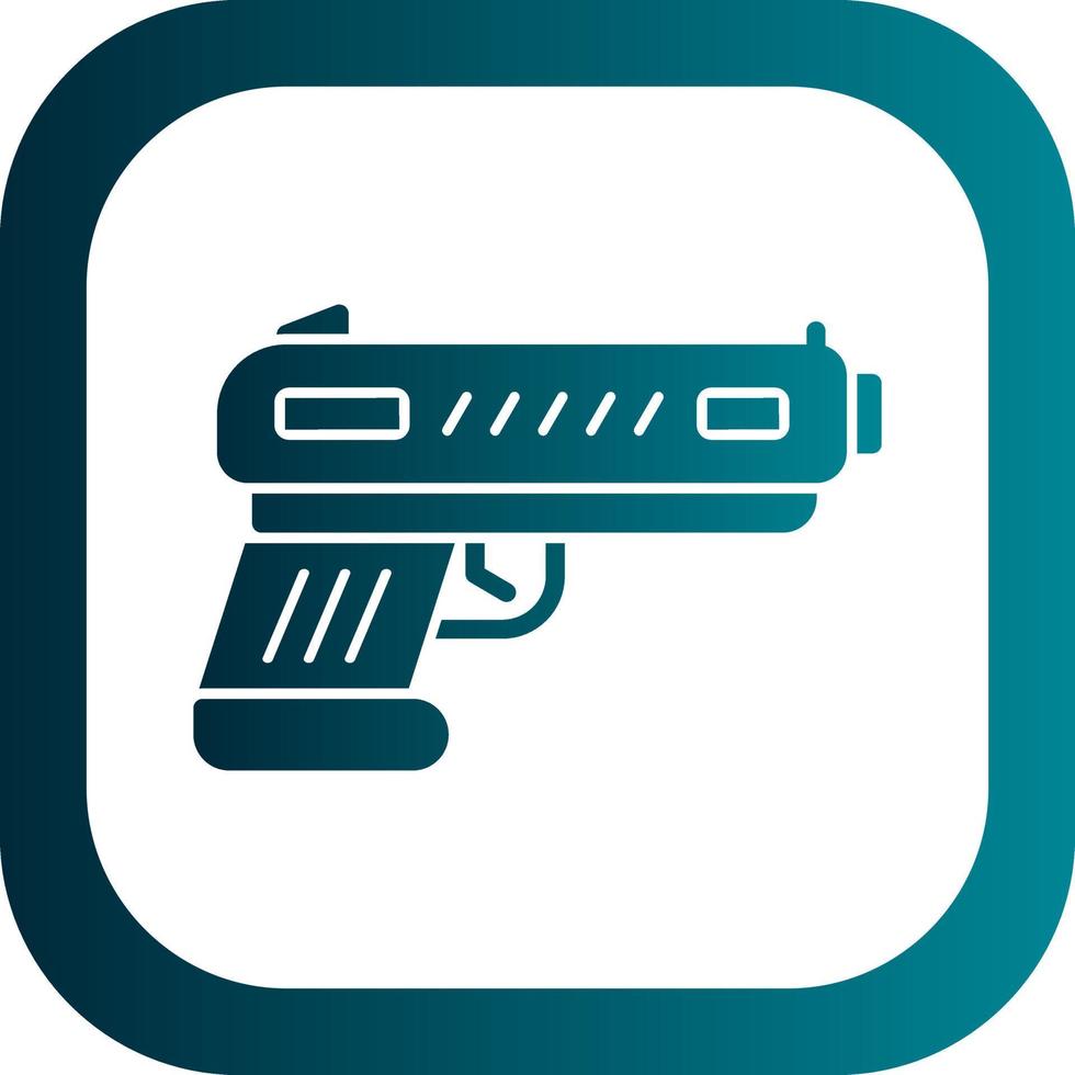 diseño de icono de vector de pistola