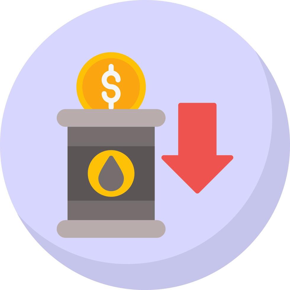 Oil Investing Vector Icon Design