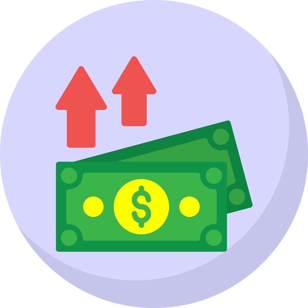 Pay Cash Vector Icon Design