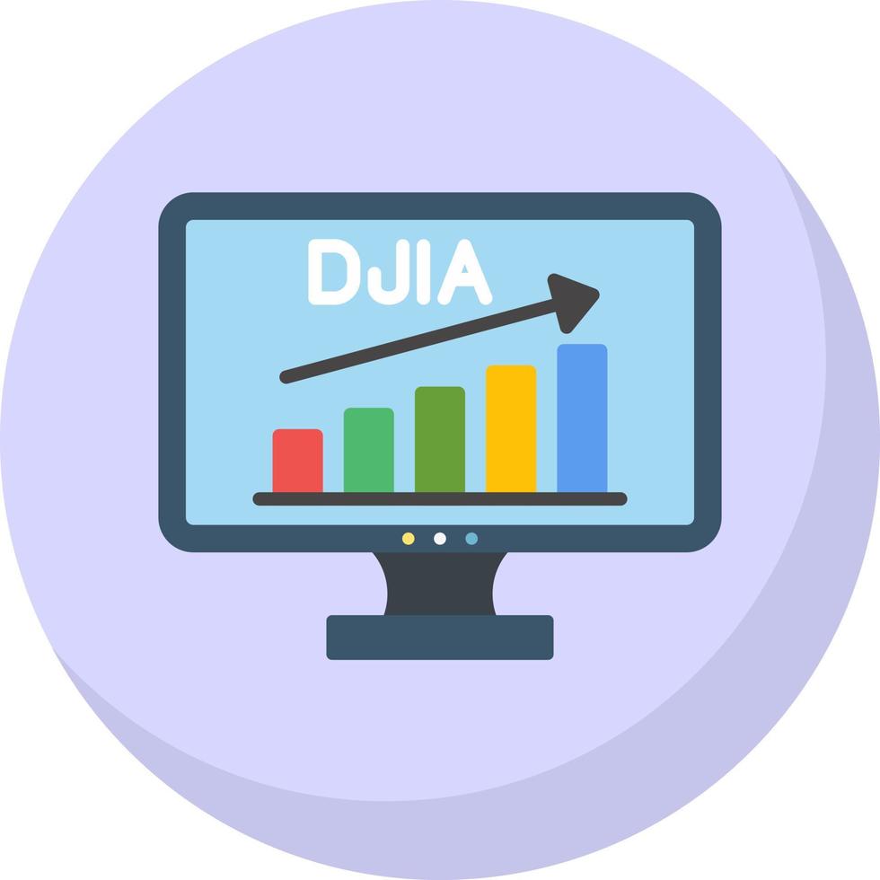 Djia Vector Icon Design