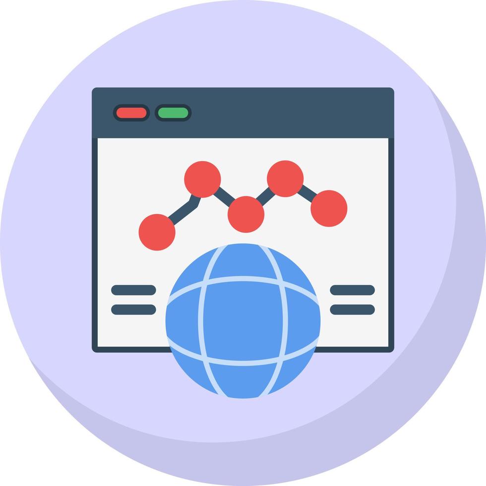 Stock Market Vector Icon Design