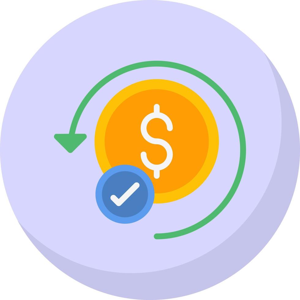 Cashback Guarantee Vector Icon Design