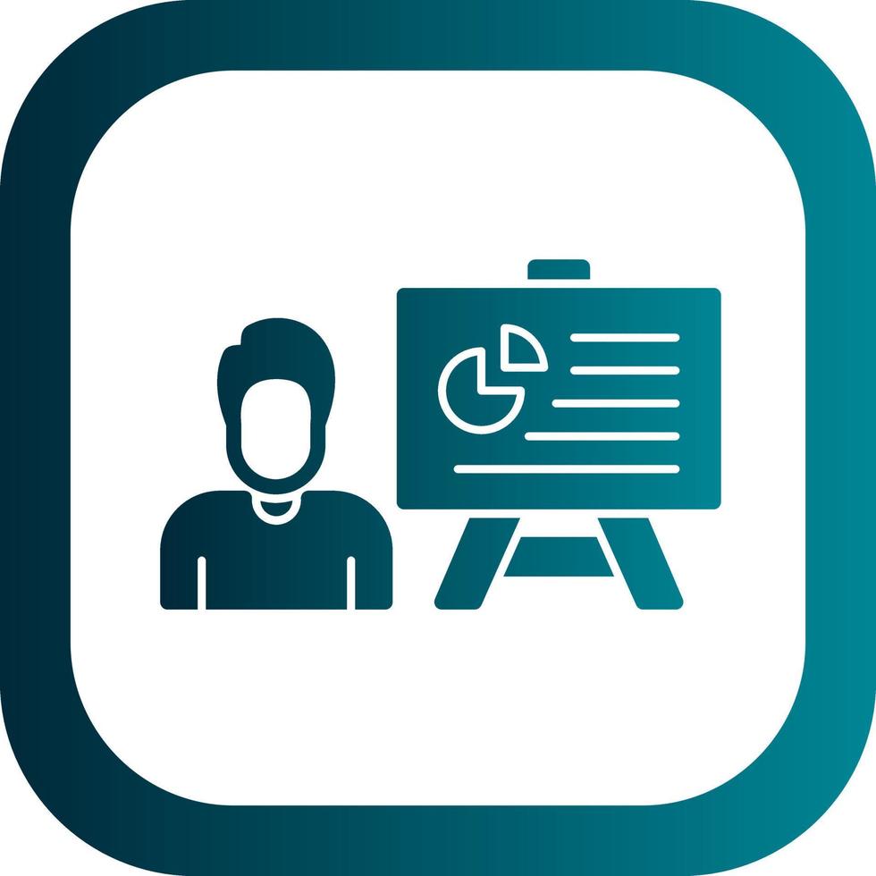 Presentation Vector Icon Design
