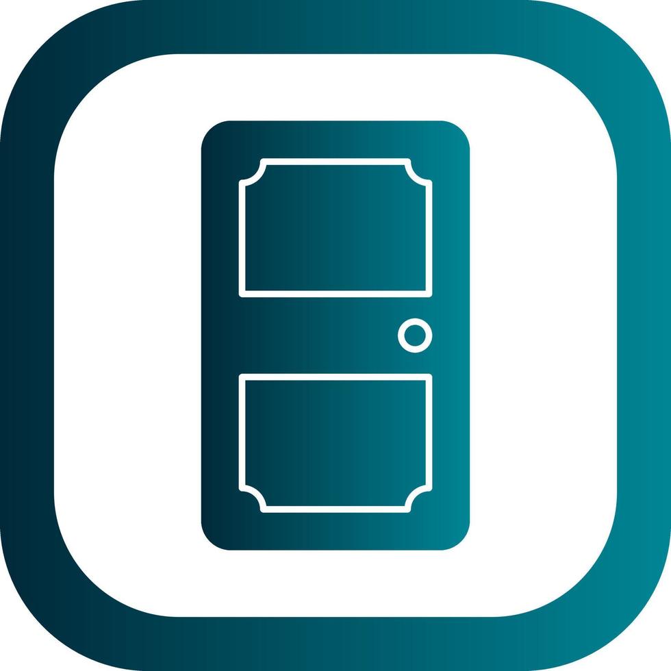 Door Vector Icon Design
