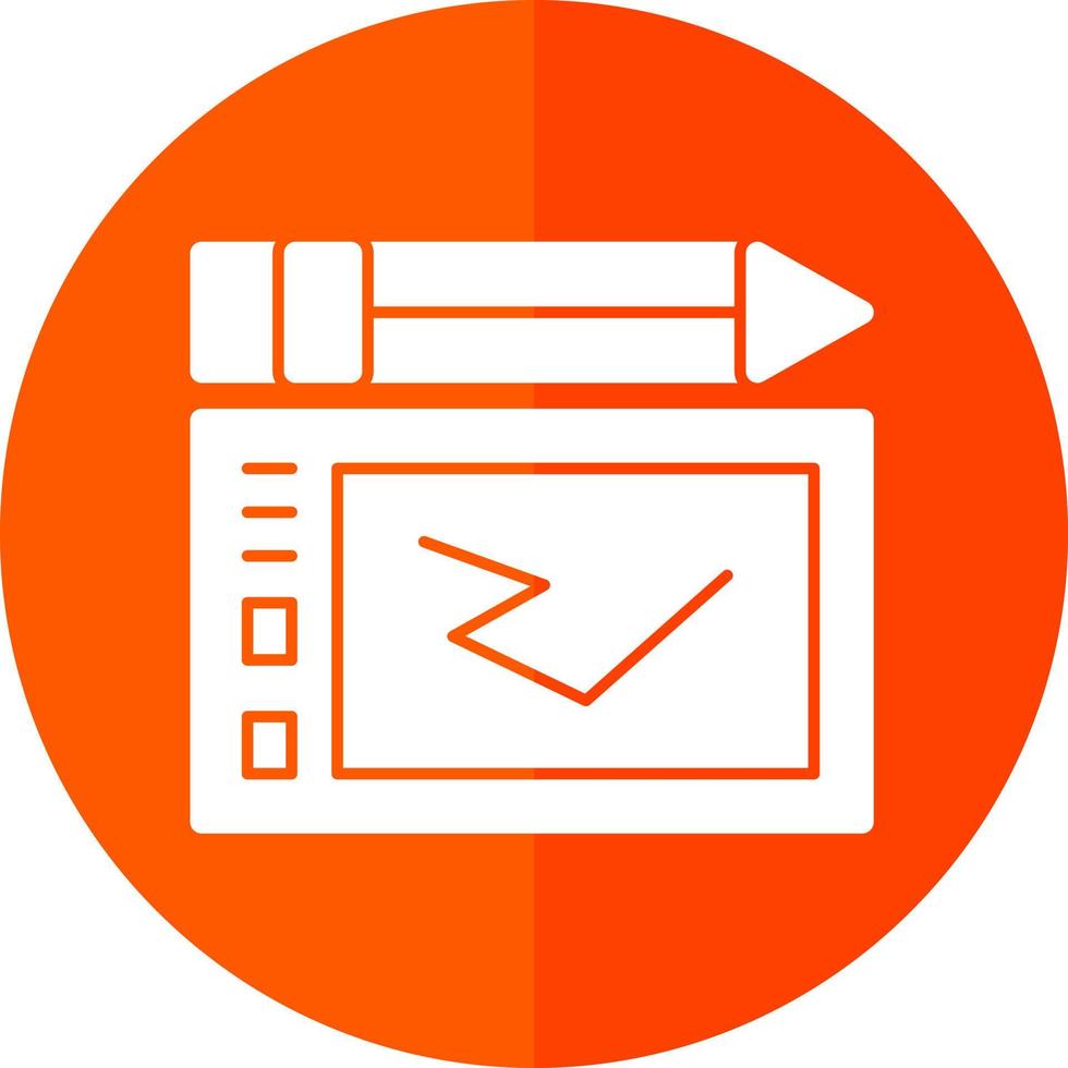 Graphic Tablet Vector Icon Design