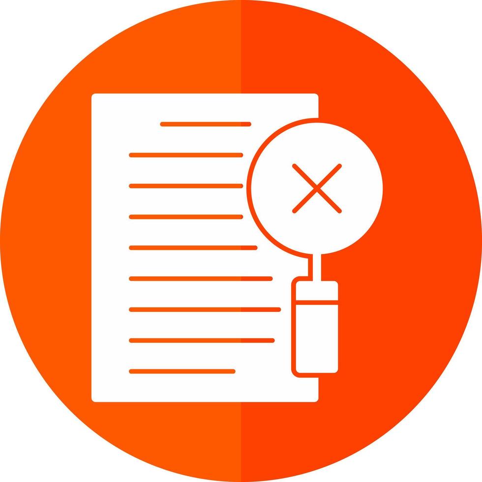 Data Infringement Vector Icon Design