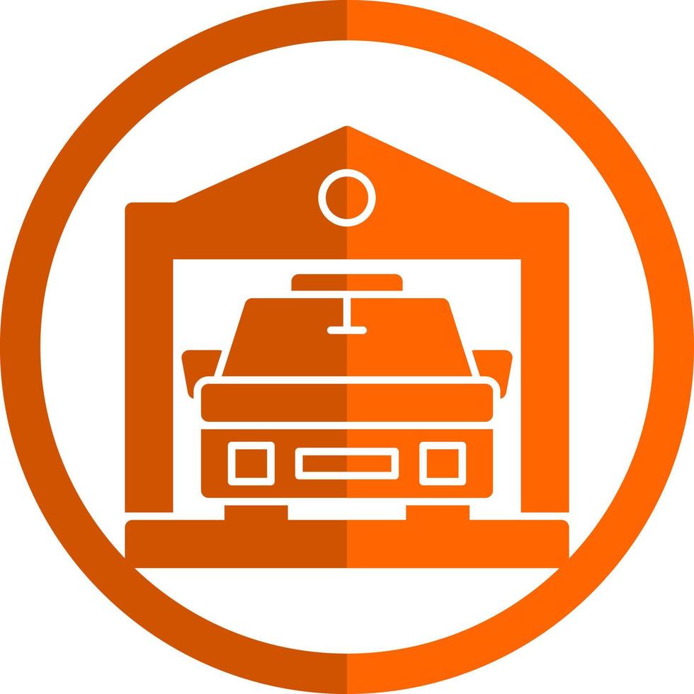Garage Vector Icon Design