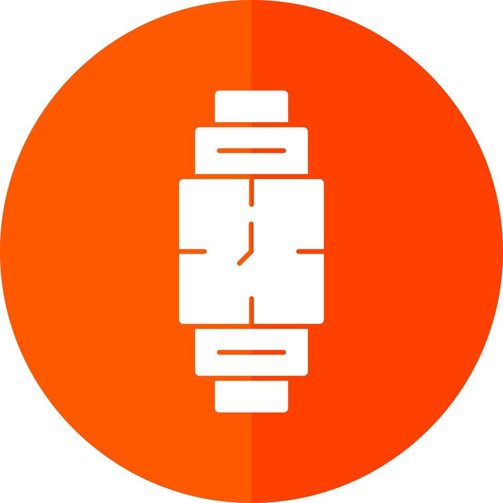 diseño de icono de vector de reloj de pulsera