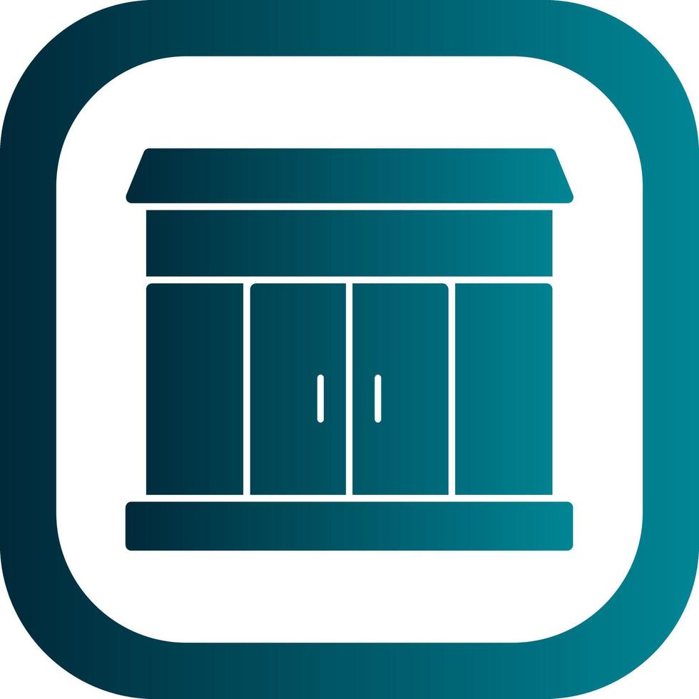 Storefront Vector Icon Design