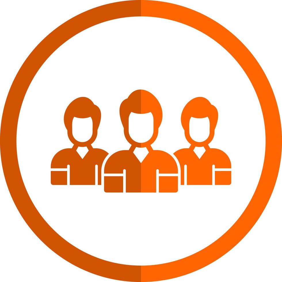 Team Vector Icon Design