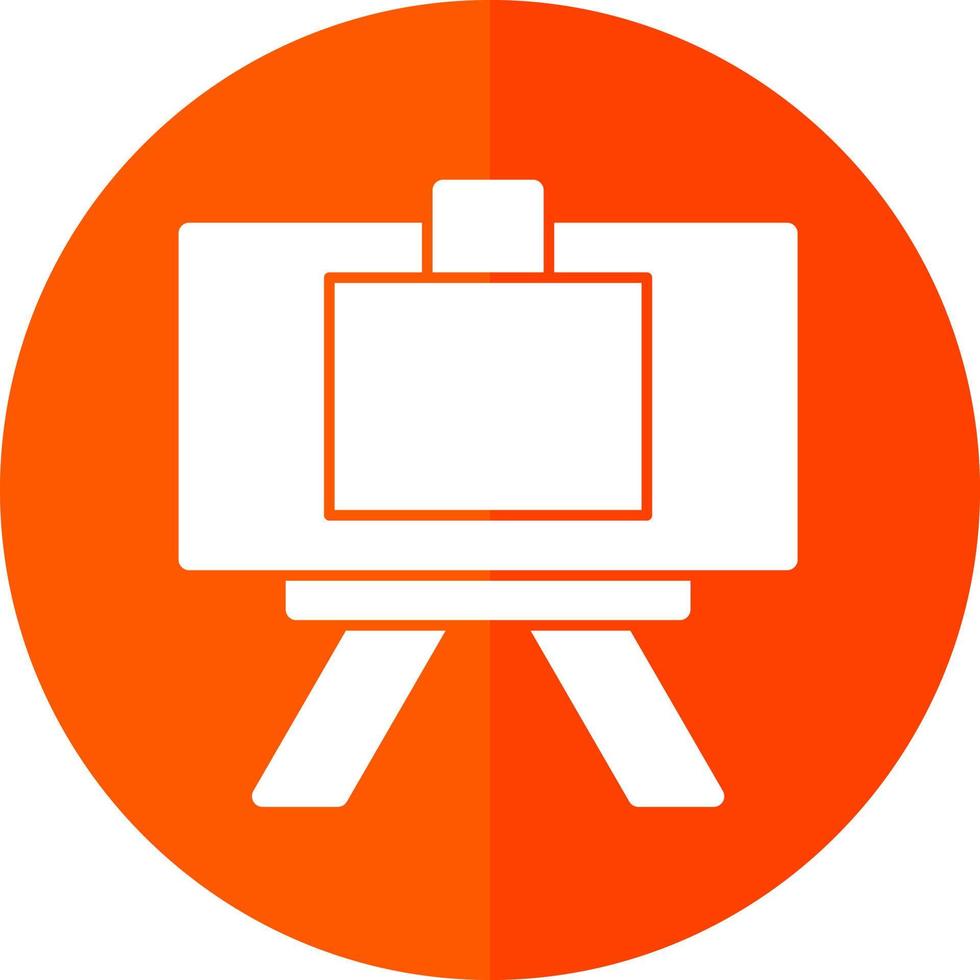 Canvas And Easel Vector Icon Design