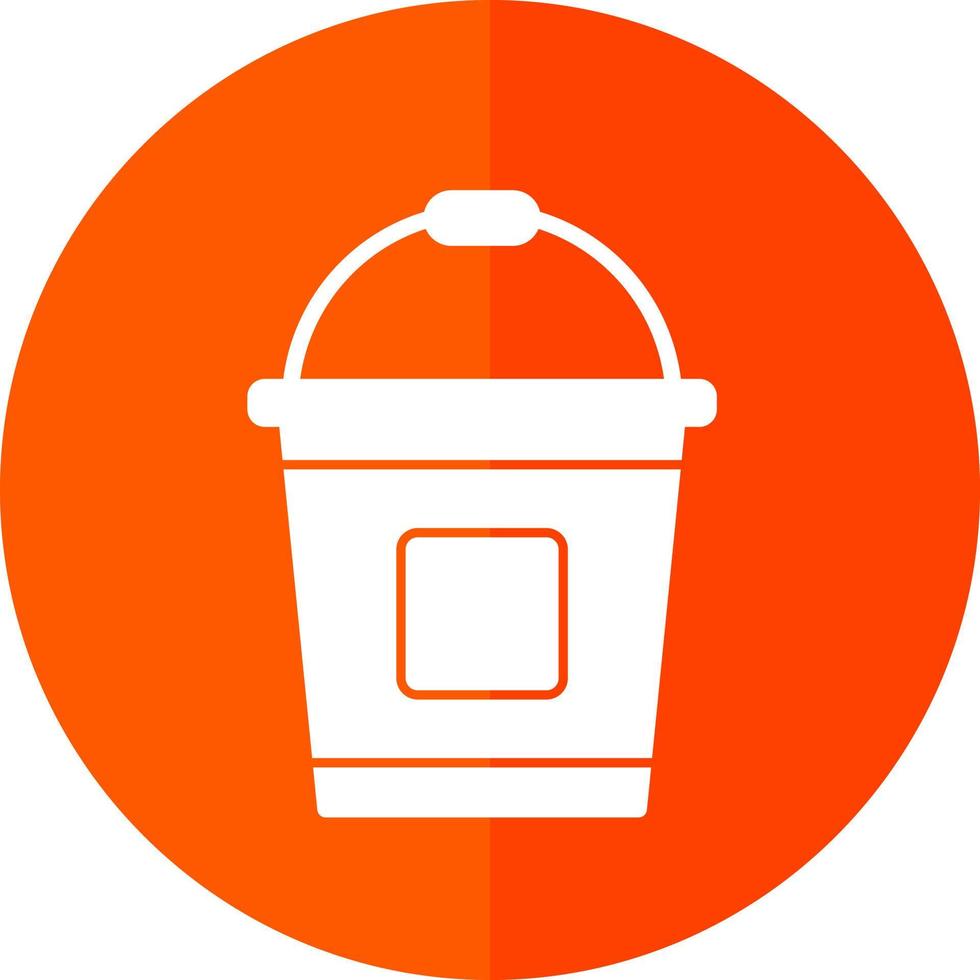 Bucket Vector Icon Design