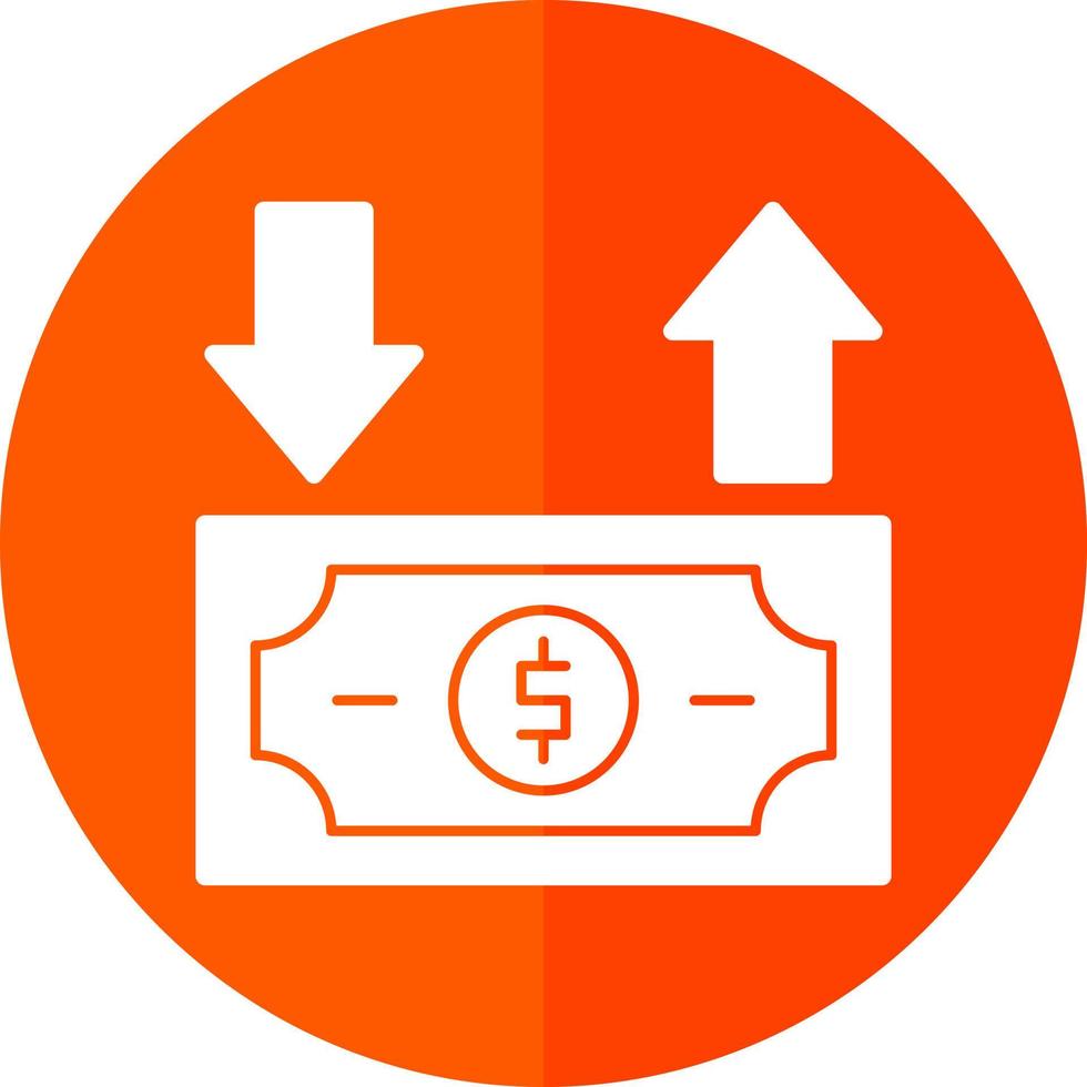 Cash Flow Vector Icon Design