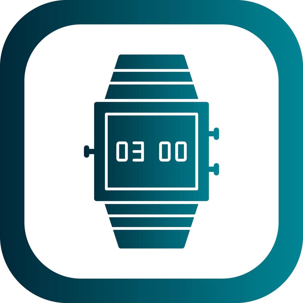 diseño de icono de vector de reloj inteligente