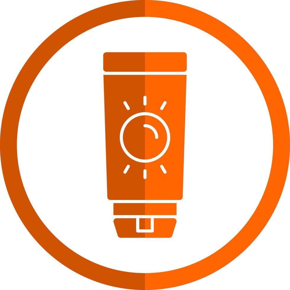 Sunblock Vector Icon Design