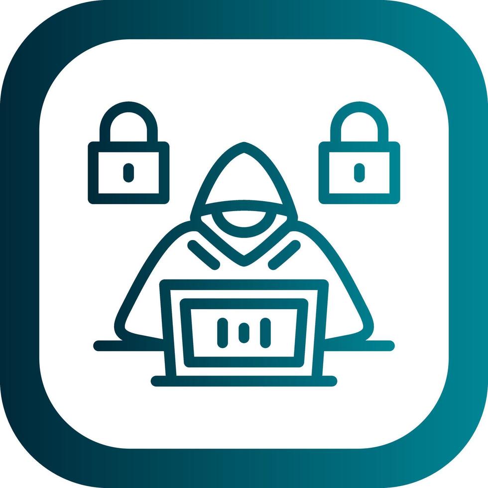 Hacker Vector Icon Design
