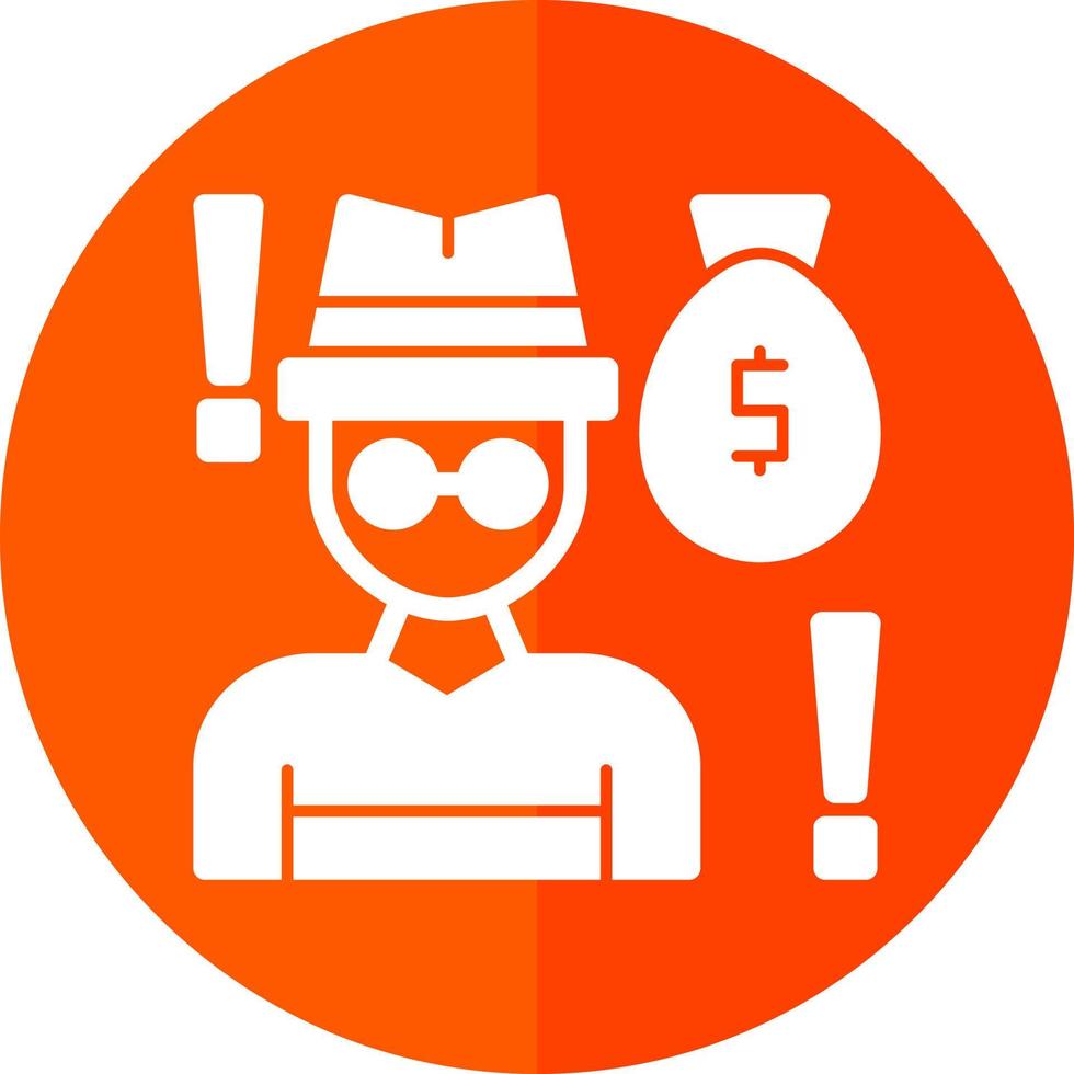 Robbery Vector Icon Design