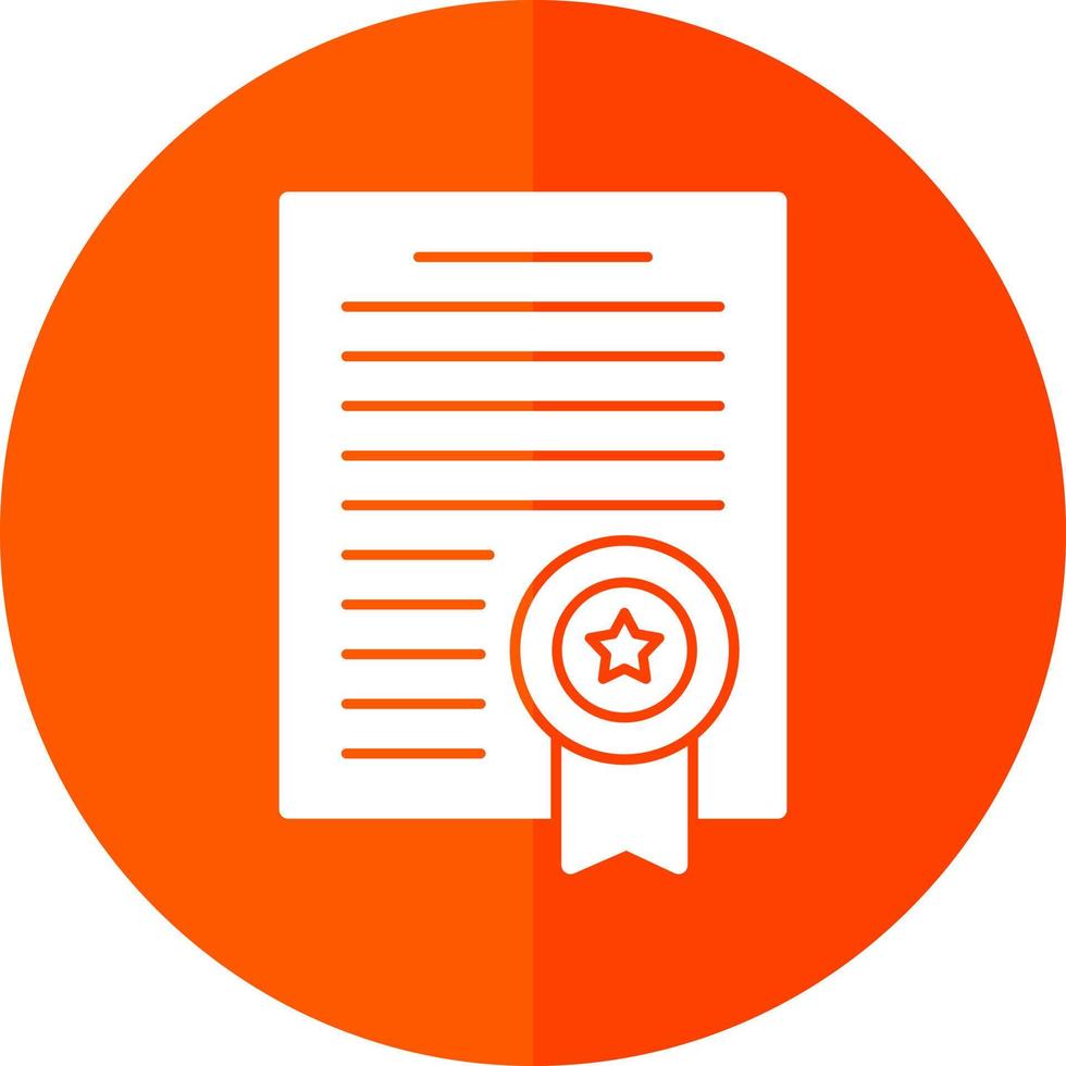 Cirtificate Vector Icon Design