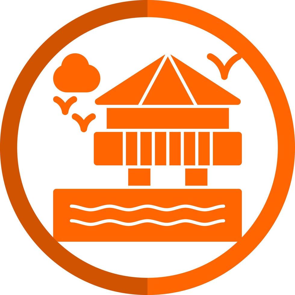 Resort Vector Icon Design