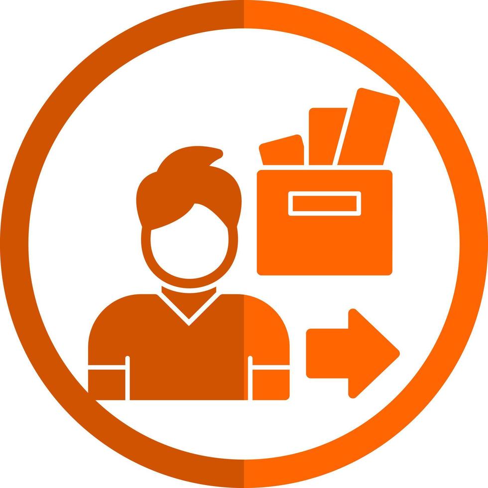 Fired Vector Icon Design