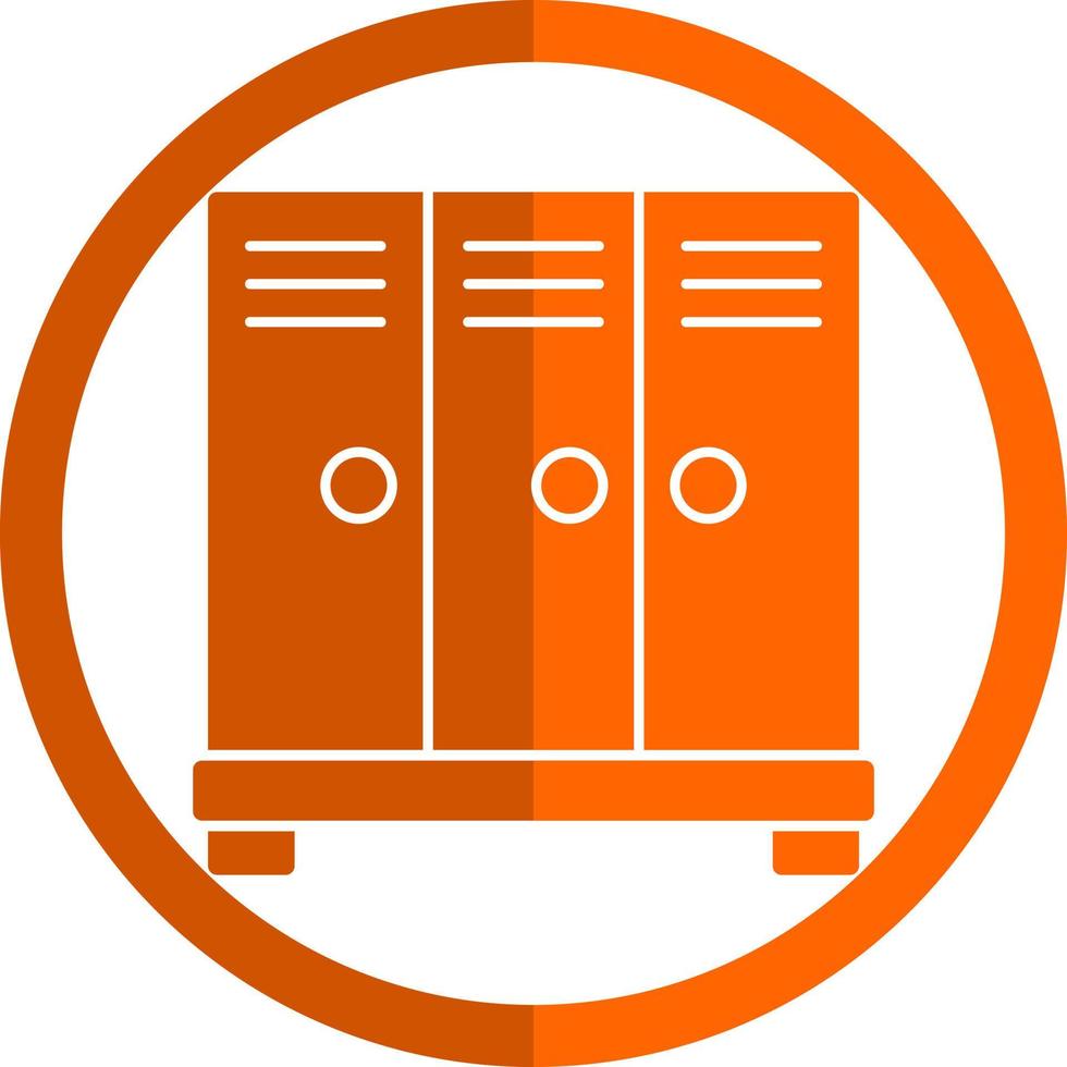 Locker Vector Icon Design