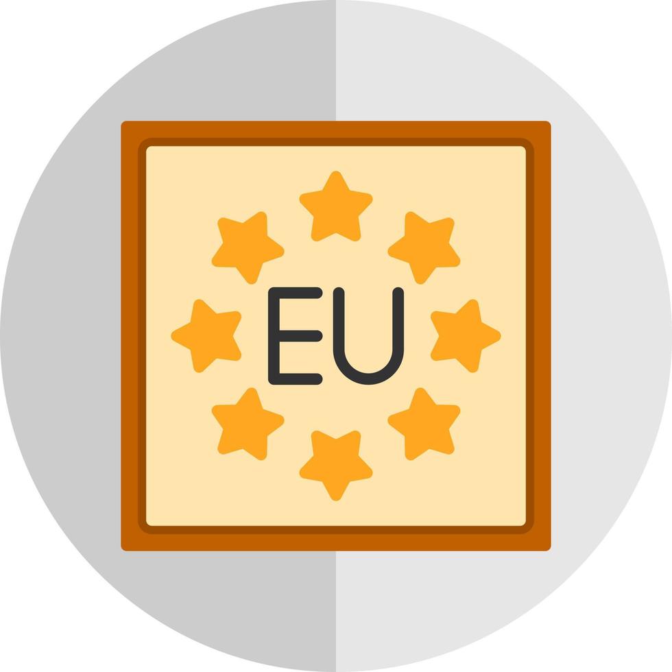 Eu Vector Icon Design