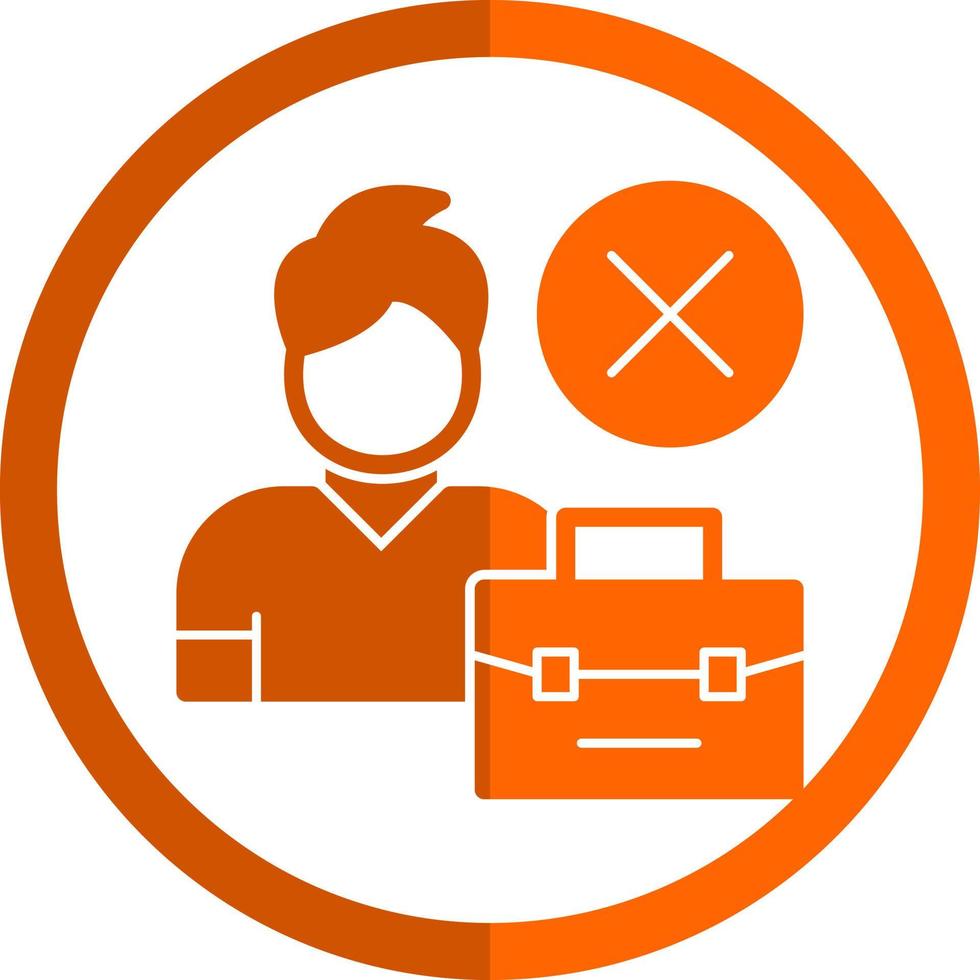 Unemployed Vector Icon Design
