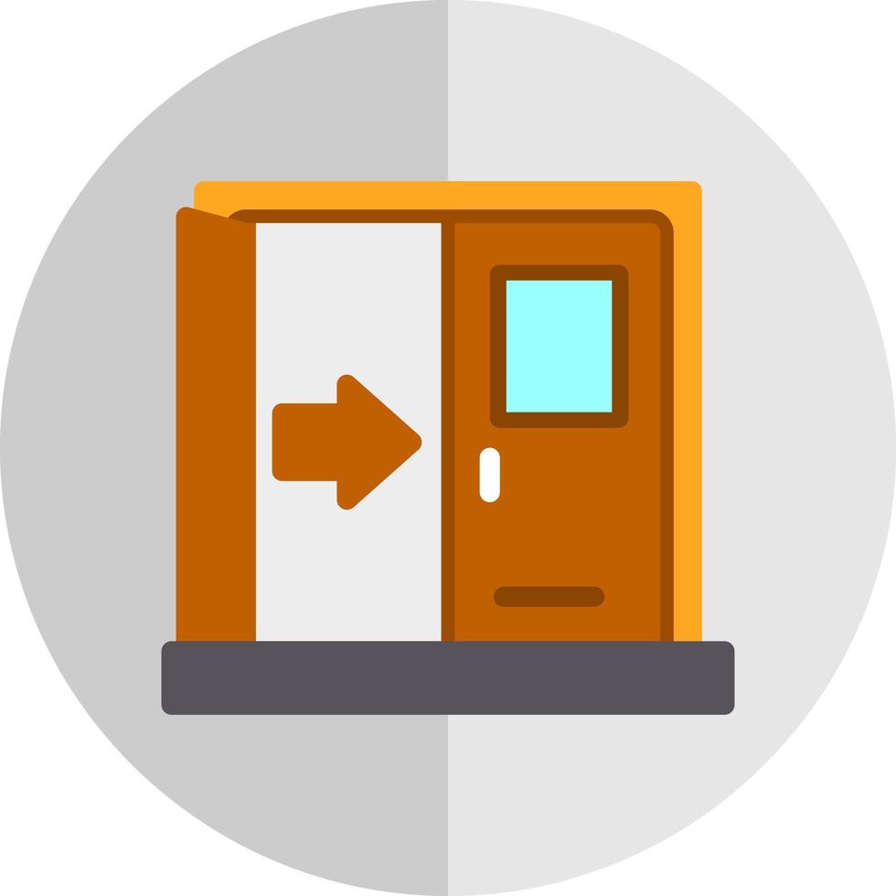 Exit Vector Icon Design