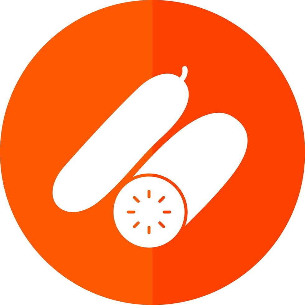 diseño de icono de vector de pepino