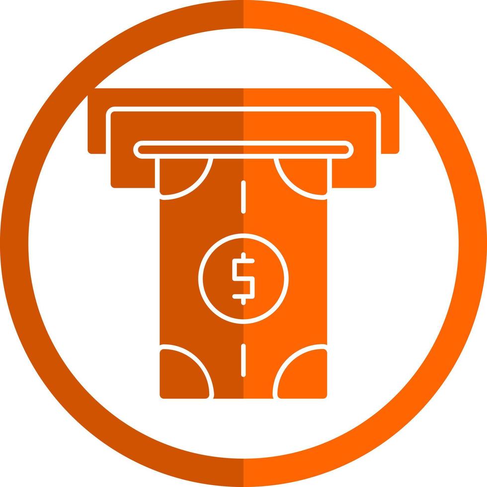 Money Withdrawal Vector Icon Design
