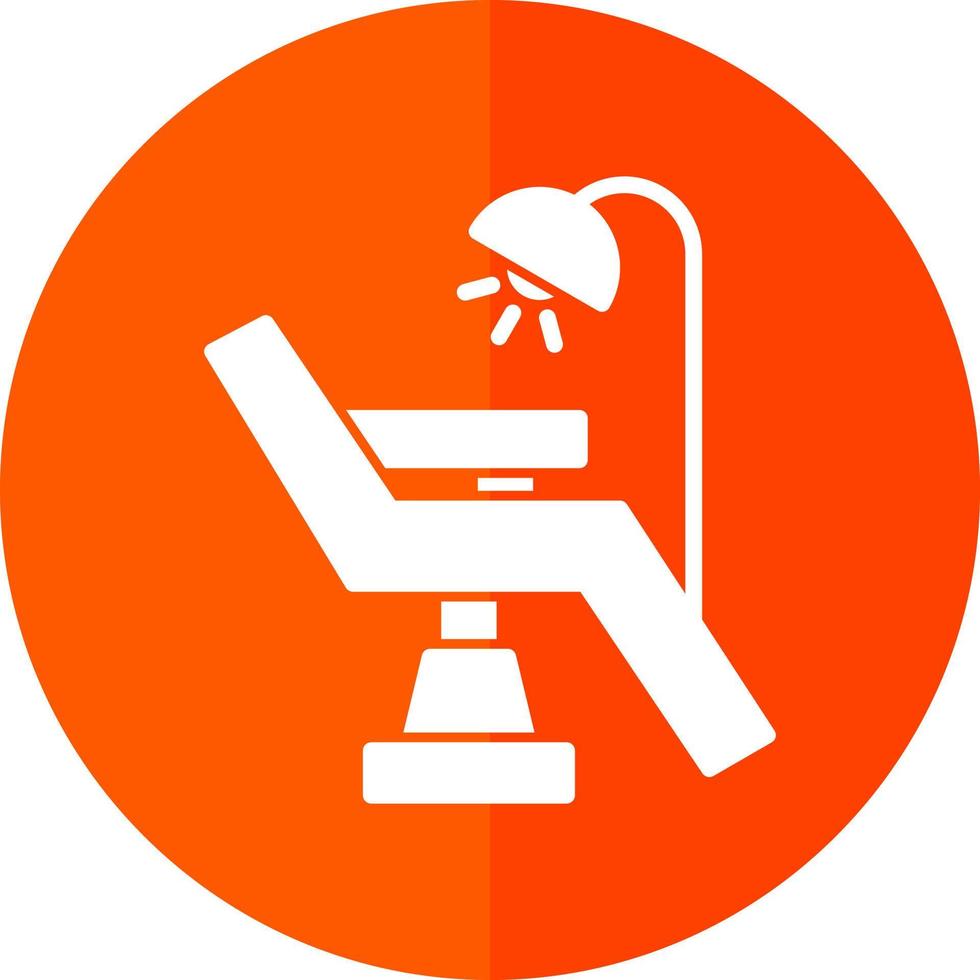 Dentist Chair Vector Icon Design