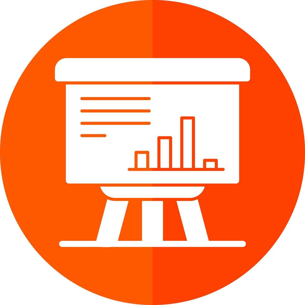 Presentation Vector Icon Design