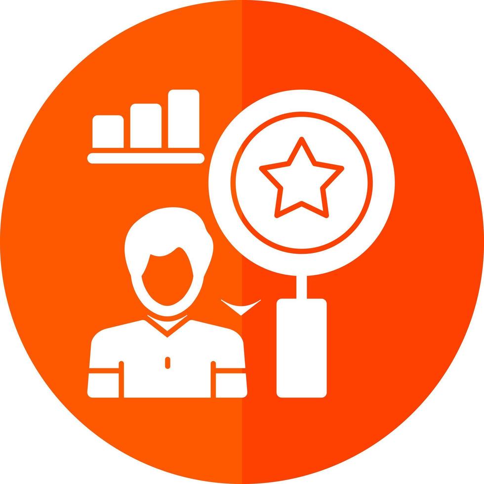 Qualitative Research Vector Icon Design