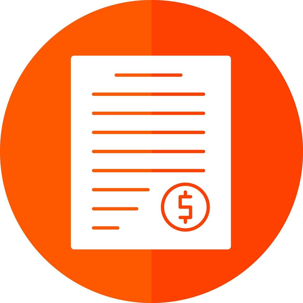 Invoice Vector Icon Design