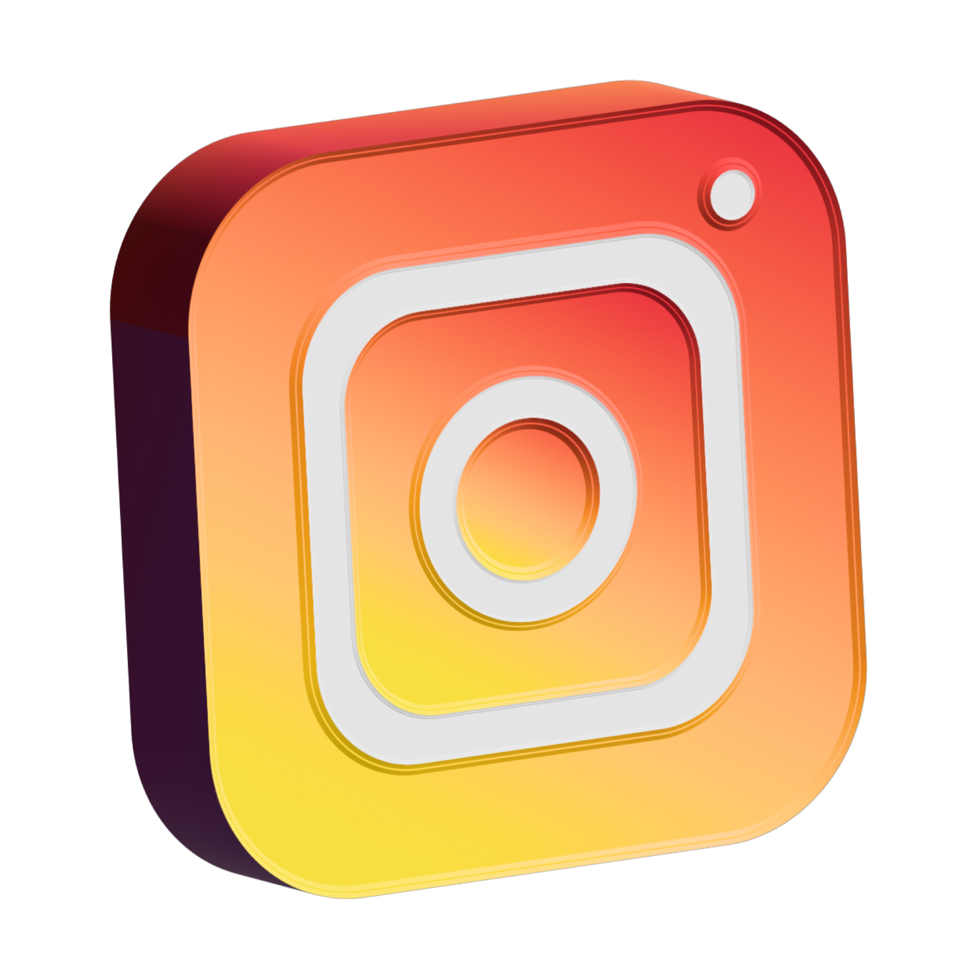 Free instagram 3d png gratis descargar 20906012 PNG with Transparent